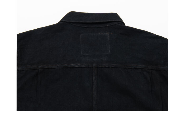 SP-121 18oz 45th AMAMI DOROZOME x INDIGO Denim Jacket,DARK BROWN, medium image number 6