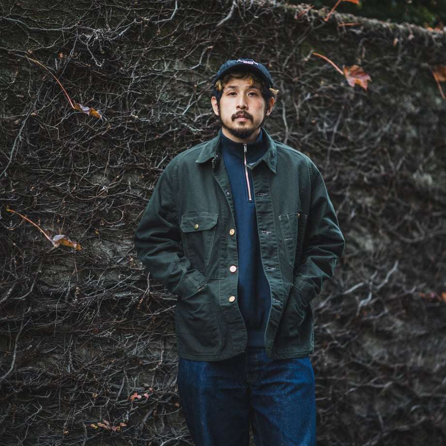 TCB 13.5oz Cat Head Jacket Green Canvas