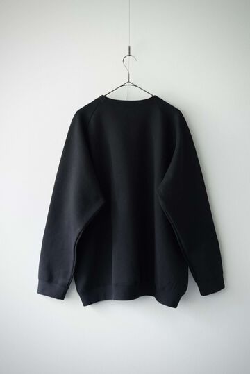 【vleed prologue】VL-003 Multi High Function Double Knit / Raglen Sweat,SUMIKURO x BLACK, small image number 5