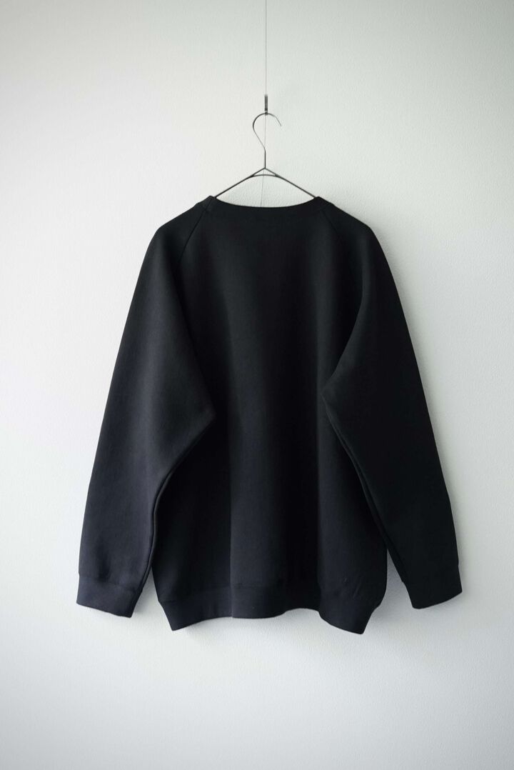 【vleed prologue】VL-003 Multi High Function Double Knit / Raglen Sweat,SUMIKURO x BLACK, medium image number 5