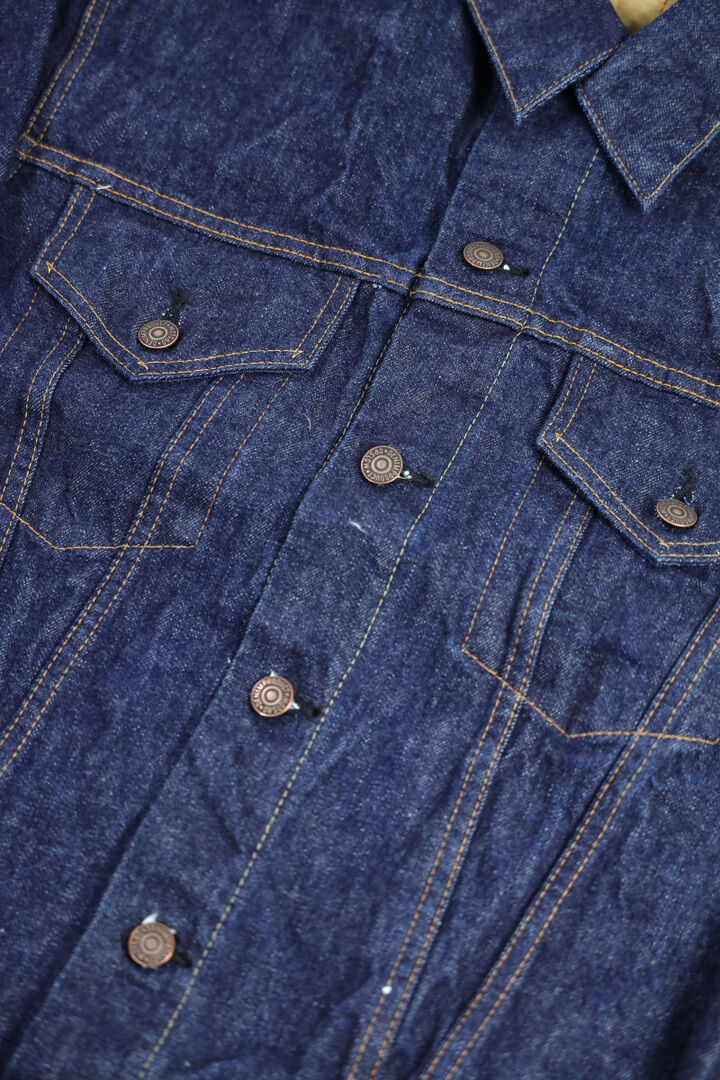 01-6005 13.5oz 3rd type 60'S DENIM JACKET,, medium image number 2