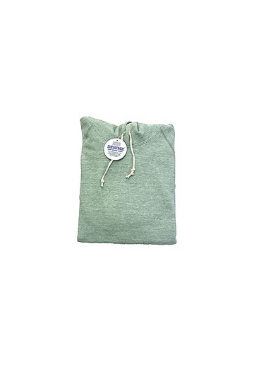 Lot 270 88/12 Heather 4-Needle Raglan Hoodie,GRAY, small image number 16