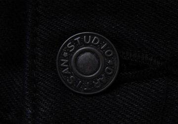 D1899 13.5oz Kyoto Black Dyeing Jeans Tapered fit,, small image number 8