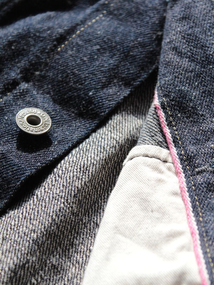 ONI02207PKIRAKUII 12oz KirakuII Natural Indigo 3rd Type Jacket with