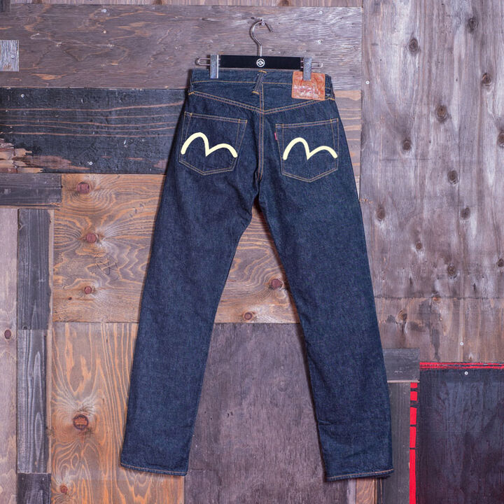 EVISU #2000 No1 14.5oz 'Tiger Selvage' Straight fit Denim EGD2000N1002-Non Wash-38,, medium image number 0