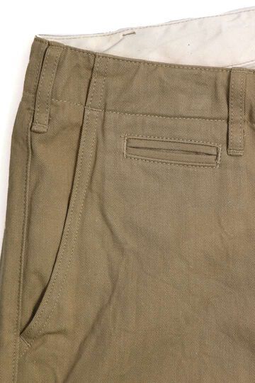 ONI737-SVC  9.5oz Selvedge Chino Trousers,KHAKI BEIGE, small image number 3