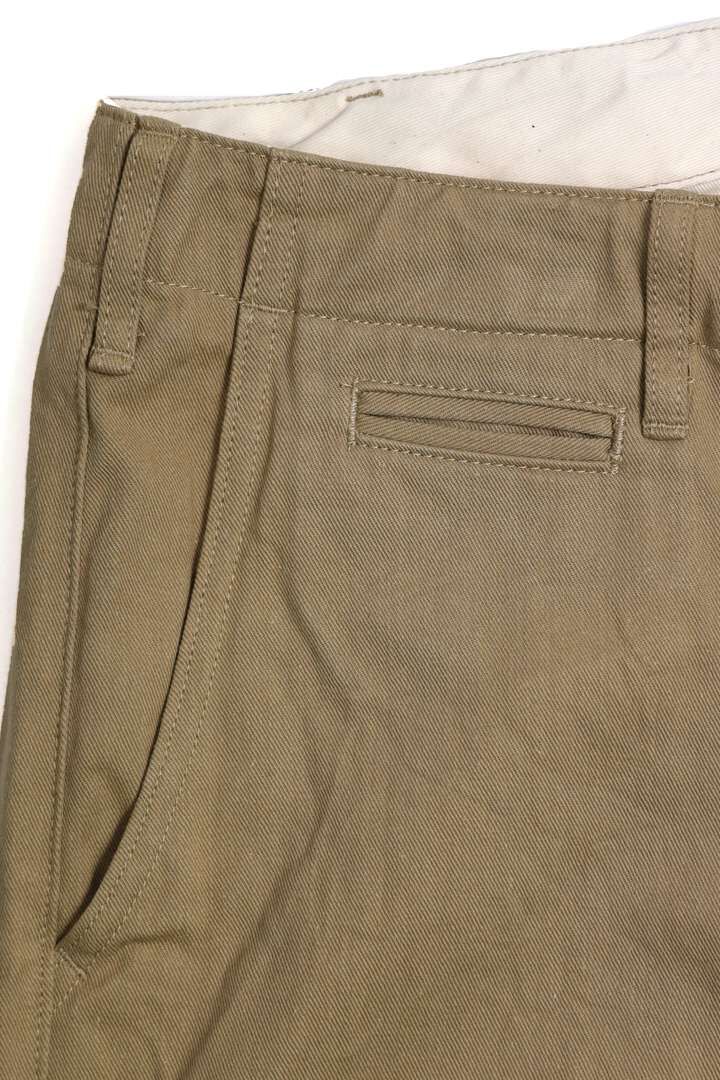 ONI737-SVC  9.5oz Selvedge Chino Trousers,KHAKI BEIGE, medium image number 3