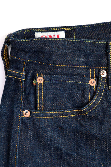 ONI288ZR-KAKBR 20oz Secret Denim Kabuki Selvedge weft Kakishibu Color Regular Straight,, small image number 3