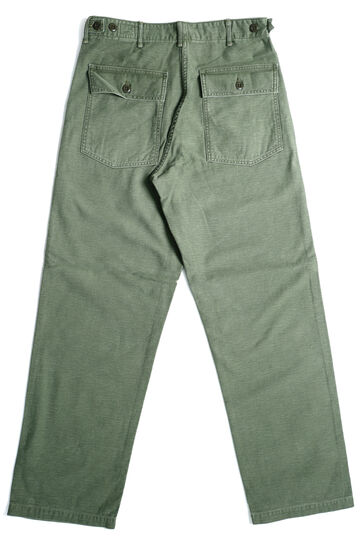 01-5002-216 US ARMY FATIGUE PANTS USED WASH (REGULAR FIT),GREEN USED, small image number 8