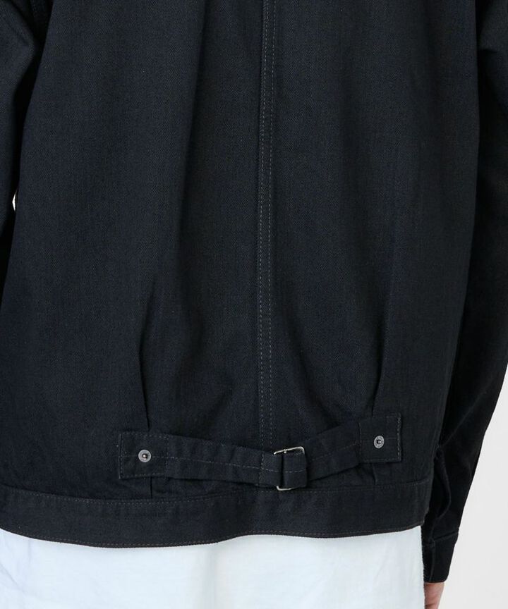 JBOT11033A 14OZ BLACK DENIM 1ST TYPE JACKET,, medium image number 4