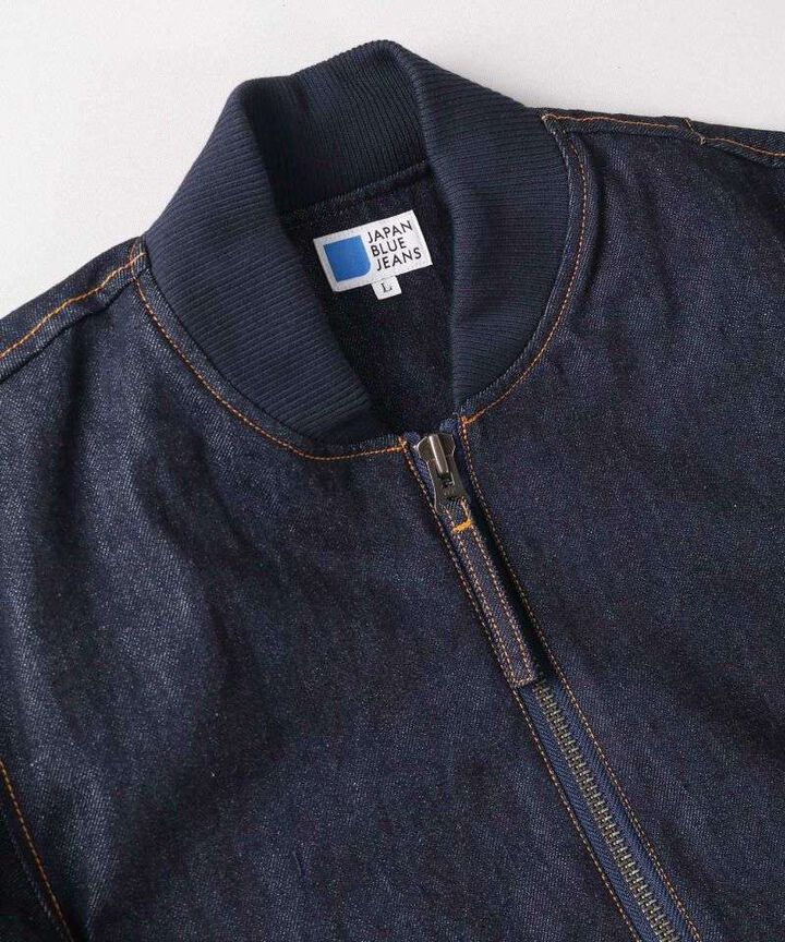JBOT1307 13oz Denim Bomber Jacket,INDIGO, medium image number 1