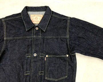 GZ-GJ1ST 16oz WWⅡ1st type denim jacket(One washed)(Right-weave),, small image number 2