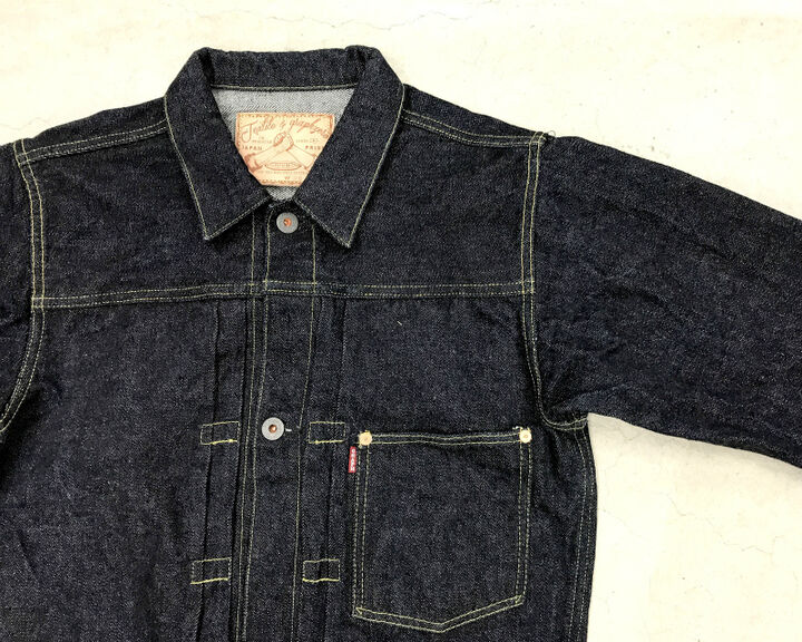 GZ-GJ1ST 16oz WWⅡ1st type denim jacket(One washed)(Right-weave),, medium image number 2