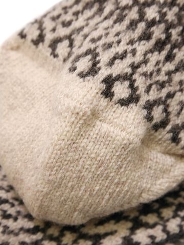 NK0119 Women's Wool Jacquard Socks (Oatmeal,Grey,Wine),OATMEAL, small image number 8