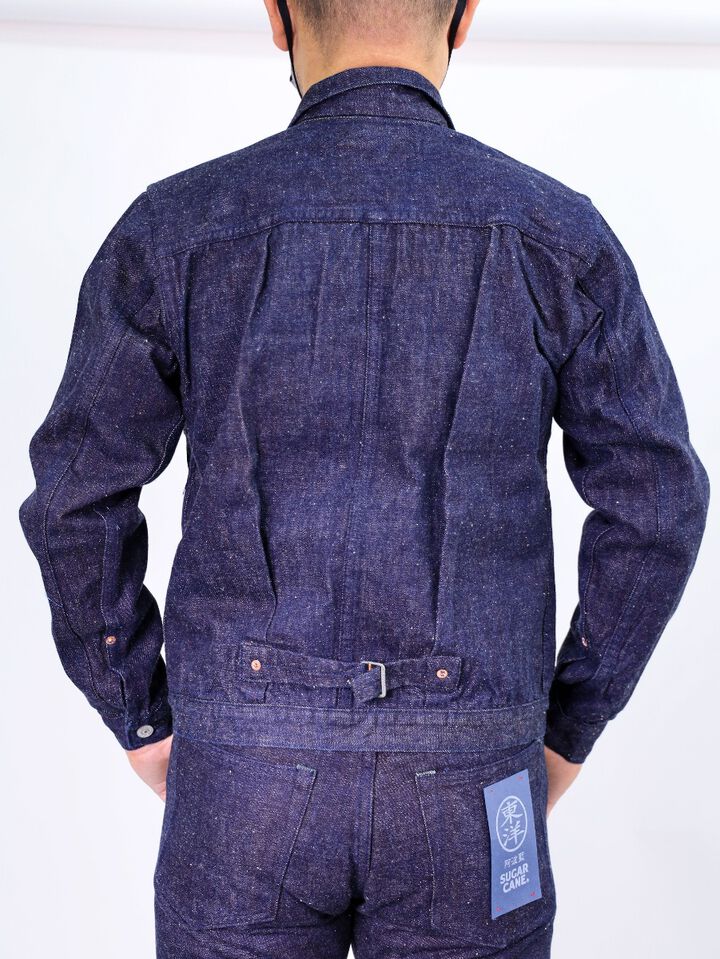 SC11201 13oz Awa-Aikon indigo Denim Blouse-42,, medium image number 3