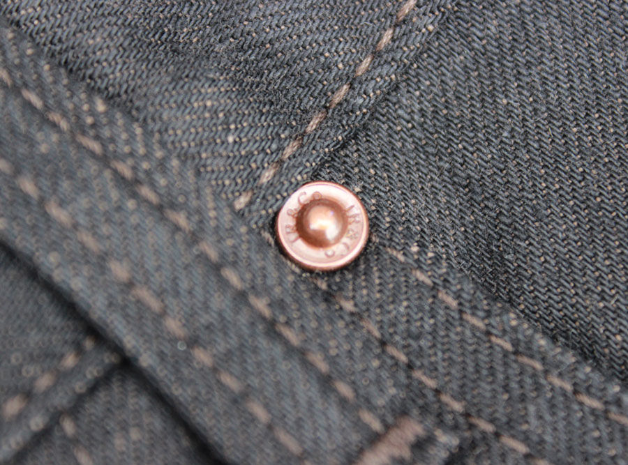 TROPHY CLOTHING | TRP1907 13.5oz NARROW BLACKIE DENIM