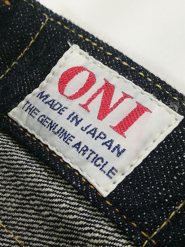 ONI-912HM 14oz Original ONI Fabric Hand-sewn Relax Tapered ,, medium image number 8