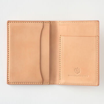 PAILOT RIVER PR-LC02 (REDMOON) Card Case (6 COLORS),SADDLELEATHER NATURAL, small image number 9