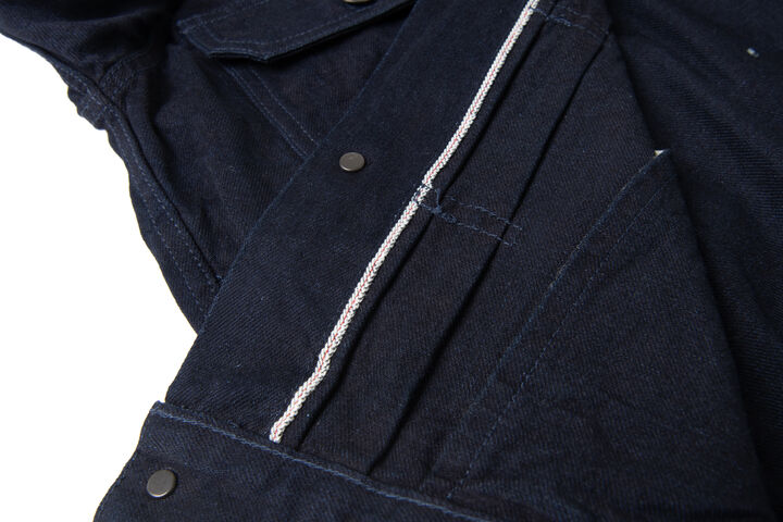 【Pre-Order】D4681 12oz Double Indigo Denim Jacket,, medium image number 4