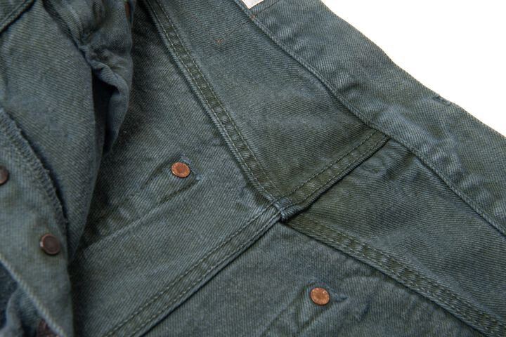 【Pre-Order】D1944 14oz Indigo Green Jeans Regular Straight,, medium image number 8