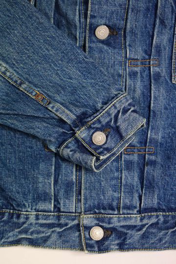 01-6002 2nd type 50's denim jacket Used Wash (2 YEAR WASH),, small image number 2
