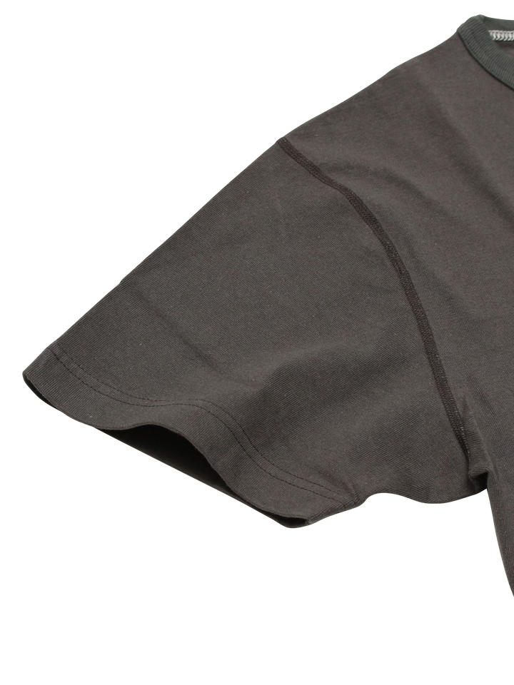 BR-8145 Vintage V Gudget Short Sleeve T-shirts (6 COLORS)-GREY- M,GREY, medium image number 13