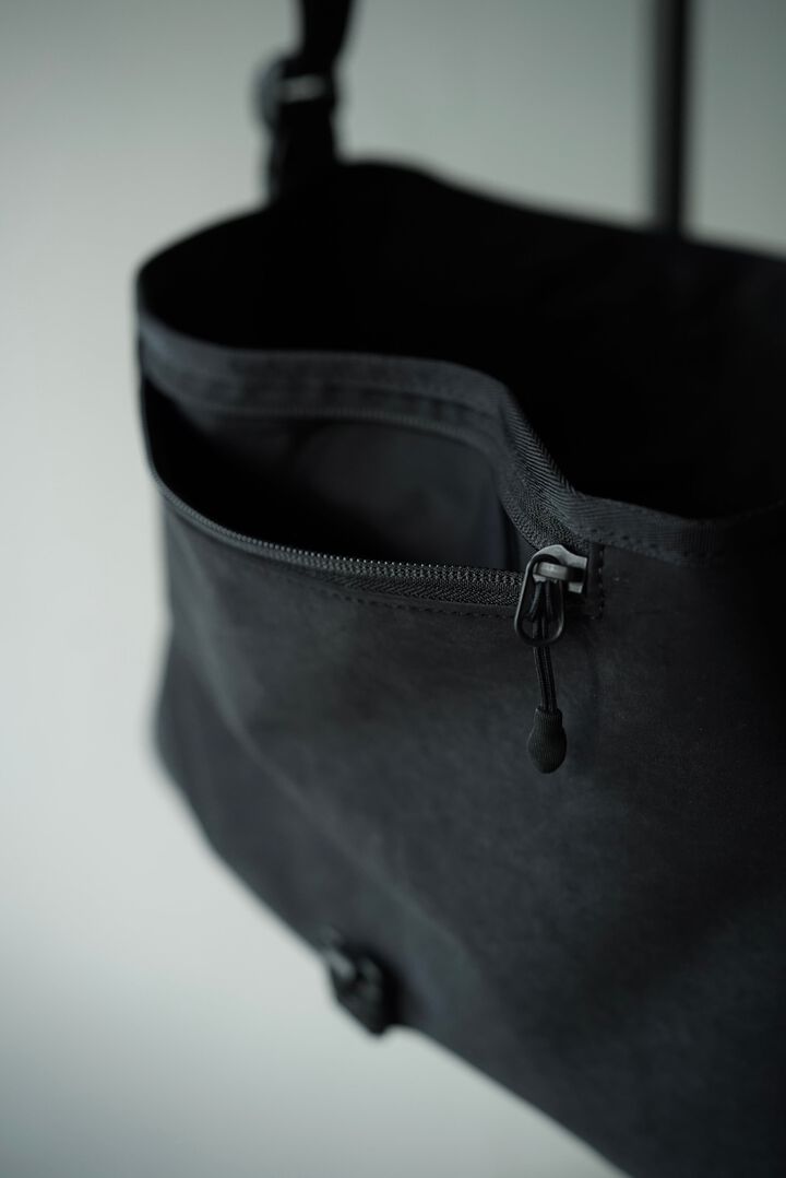 241AC07 High Density Milicloth / Messenger Bag <M> (BLACK),, medium image number 4