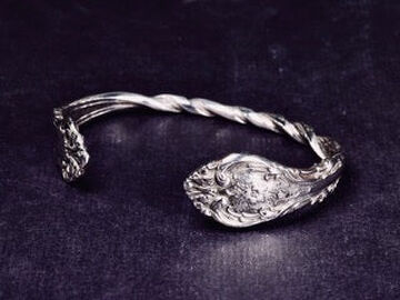 NCAJ-301 Twisted Cutlery Bangle,, small image number 1