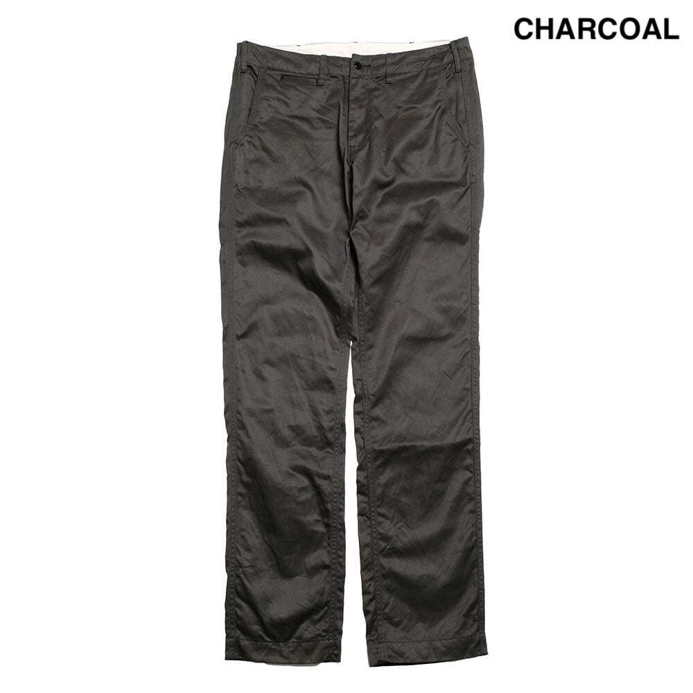 パンツ Burgus Plus Modern Chino Trousers BURGUS PLUS Lot.401 Chino Pants – Cold Mercerized West Point Cotton