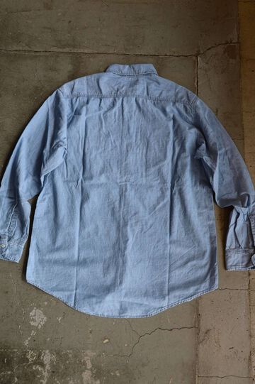 01-8064 Chambray Work Shirt (99 Bleached),, small image number 1