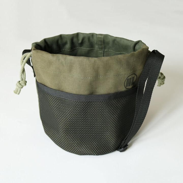 BW-0114 HLML Drawstring Pouch,OLIVE, medium image number 1