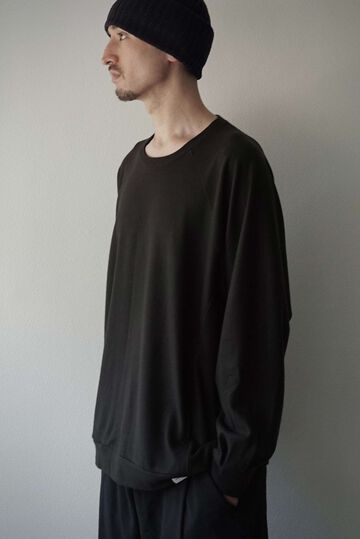 【CAPERTICA】CAP708CS28 Super140s Washable Wool MW_Jersey / Wool Sweat ver2025,BLACK, small image number 9