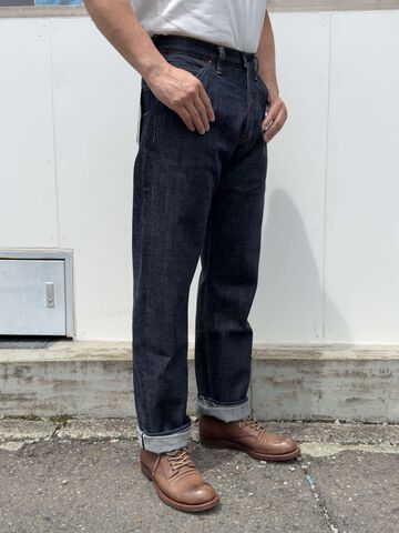 TRPDM1605 14.5oz TROPHY CLOTHING × Denimio COLLAB DIRT DENIM REGULAR STRAIGHT,, small image number 21