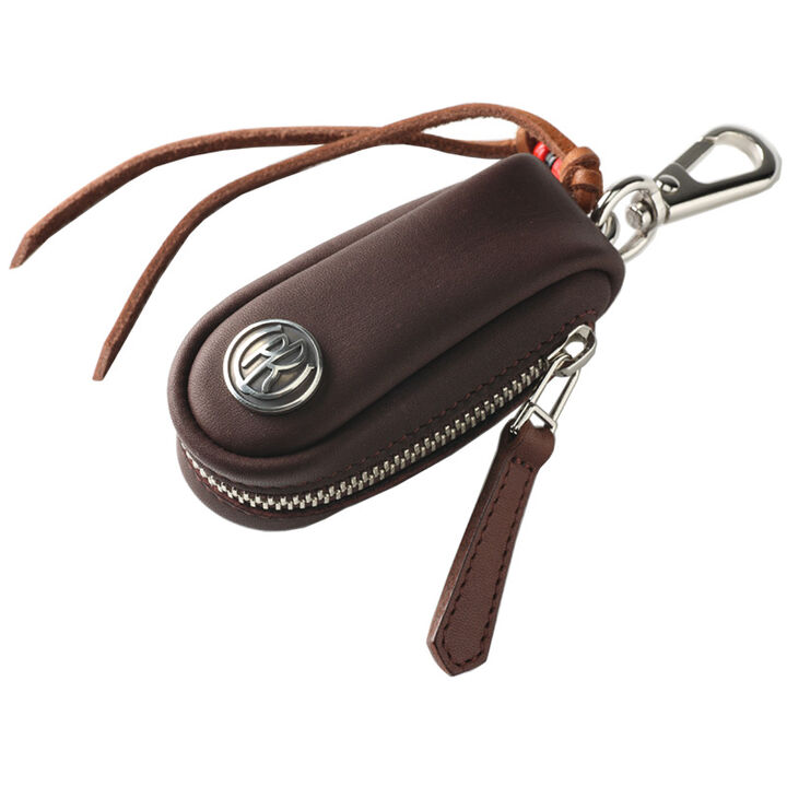 PAILOT RIVER PR-KB-A (REDMOON) Key Case PR-KB-A (Grove Leather Black
 Grove Leather Light Brown
 Grove Leather Dark Brown
 Grove Leather Dark Brown / Light Brown
 Grove Leather Light Brown / Black
 Grove Leather Black / Dark Brown),GROVE LEATHER LIGHT BROWN, medium image number 2