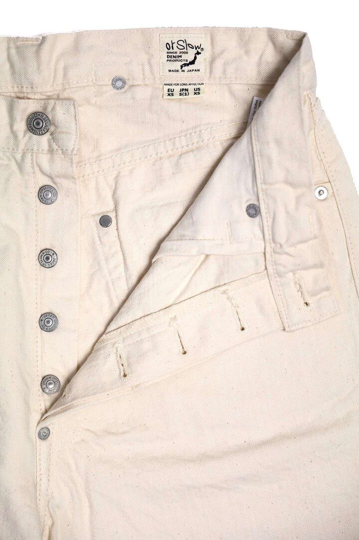 01-1011 GRAND DAD'S FIT DENIM (66 ECRU),, medium image number 3