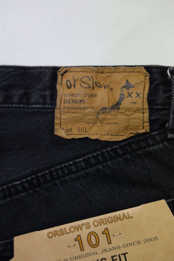 101 DAD'S FIT DENIM PANTS (BK DENIM STONE) 01-1010W-D61S,, medium image number 7