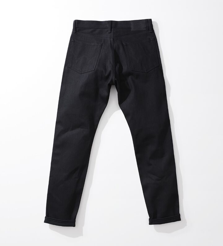 EDS33-75-32 14.6oz Black Denim REGULER TAPERED Button Fly (Length: 82cm)-Non Wash-29,, medium image number 0