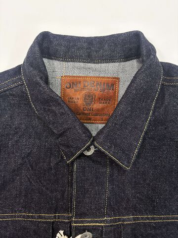 ONI02516P 15oz Low Tension Selvage Denim Warm Pocket Type II Jacket,, small image number 2