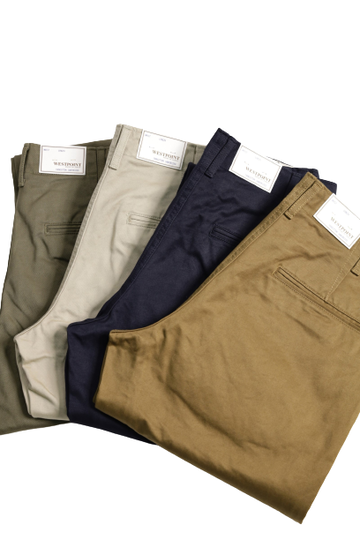 F0514 NARROW U.S TROUSERS TAPERED-BEIGE-M,BEIGE, small image number 0