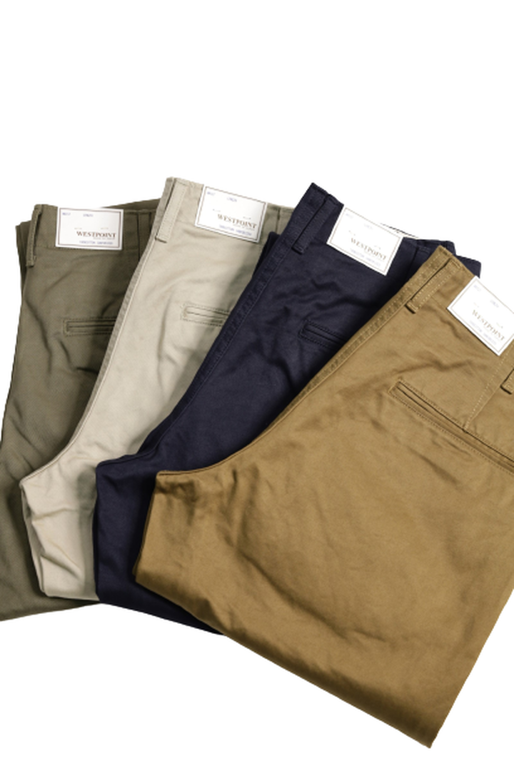 F0514 NARROW U.S TROUSERS TAPERED (OLIVE, KHAKI, BEIGE, NAVY),, medium