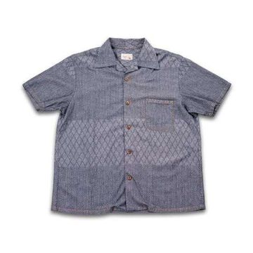 GZ-ALOHA-KN ALOHA S/S Shirt Kendo (BL),BLUE, small image number 6