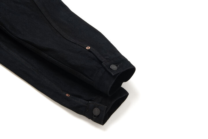 SP-121 18oz 45th AMAMI DOROZOME x INDIGO Denim Jacket,DARK BROWN, medium image number 5