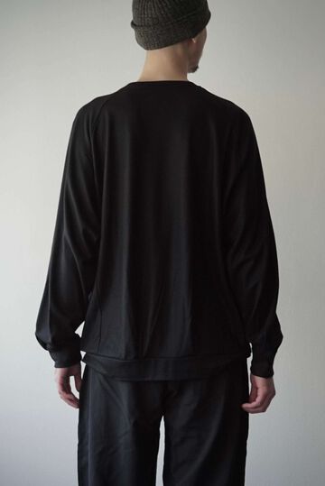 【CAPERTICA】CAP708CS28 Super140s Washable Wool MW_Jersey / Wool Sweat ver2025,BLACK, small image number 2