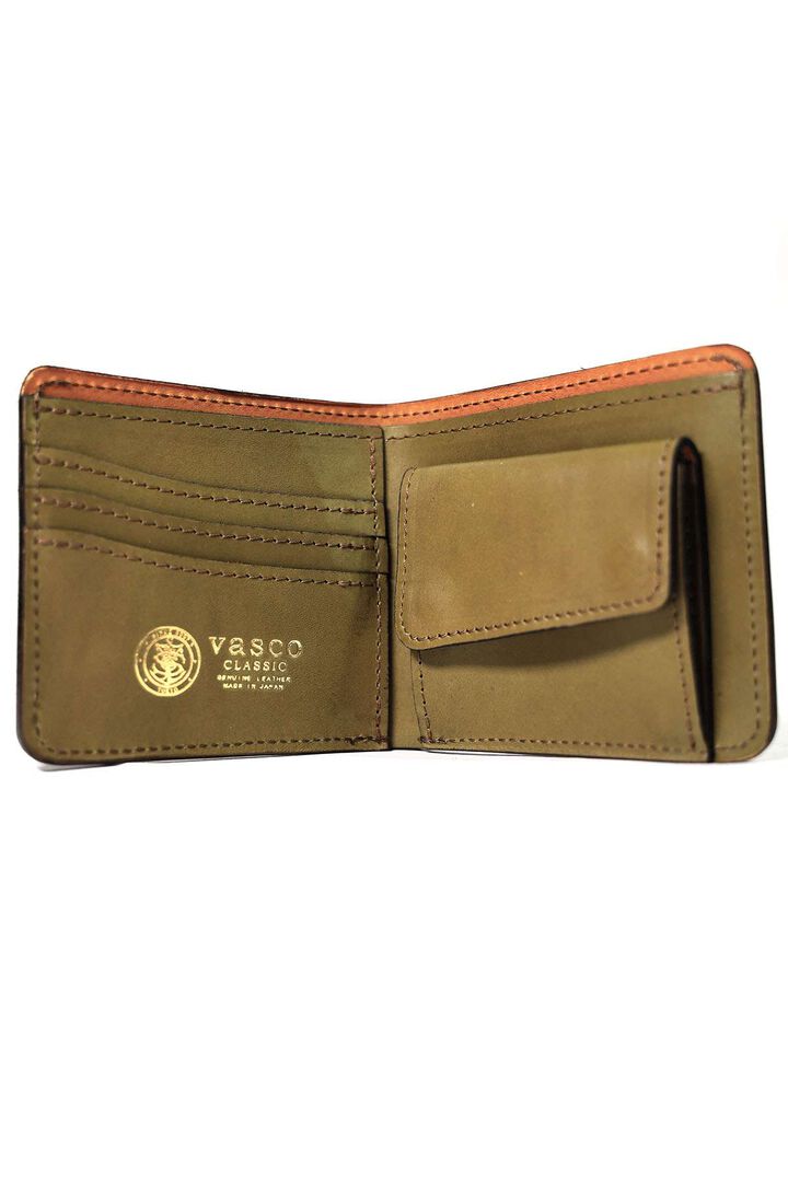 VSC-700 LEATHER VOYAGE SHORT WALLET COIN TYPE MEAL-CAMEL,Meal-Camel, medium image number 35
