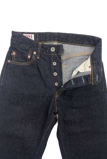 ONI-L700 14oz Selvedge Denim Ladies Just Right Straight,, small image number 1