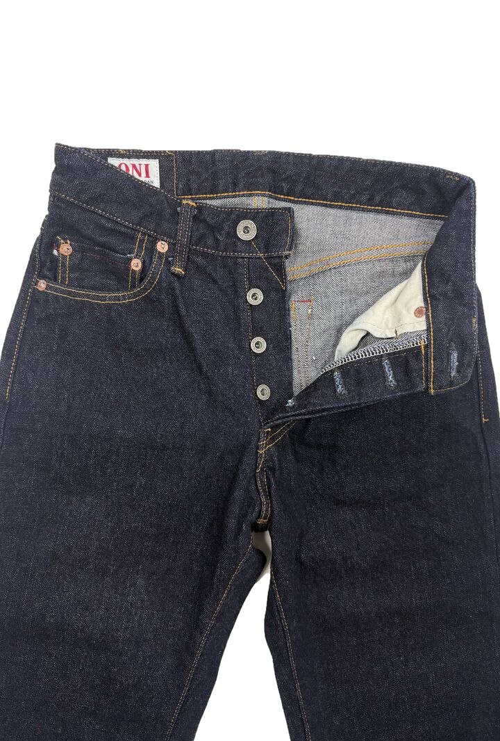 ONI-L700 14oz Selvedge Denim Ladies Just Right Straight,, medium image number 1