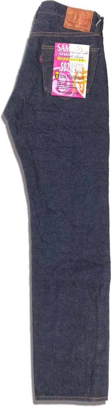 S0712XX 15OZ 'SAMURAI MODEL' TIGHT TAPERED (LENGTH: 31.5inch)-One Wash-30,, small image number 3