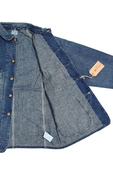 03-6140 50's DENIM COVERALL (USED WASH),, small image number 4