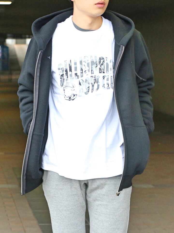 BILLIONAIRE BOYS CLUB BBCJP171T001 WOODLAND CAMO CURVE T-SHIRT 17SPRING (JP EXCLUSIVE) - WHITE,, medium image number 3