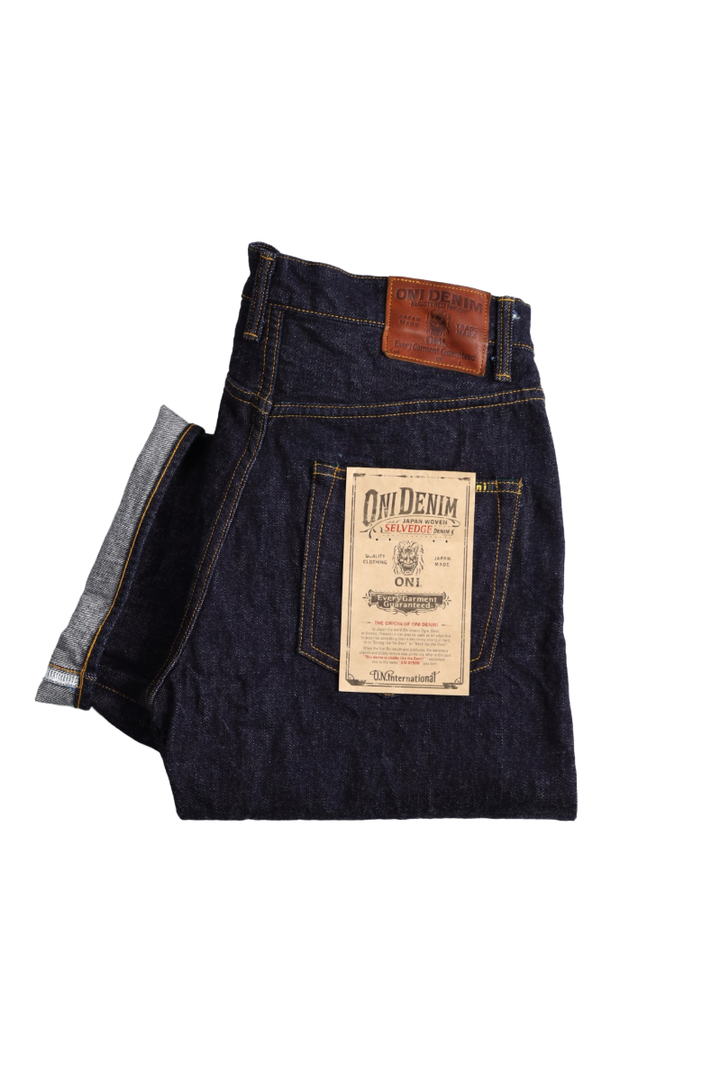 ONI222 15oz Low Tension Denim Wide Straight